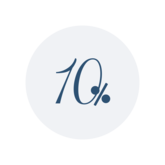10%